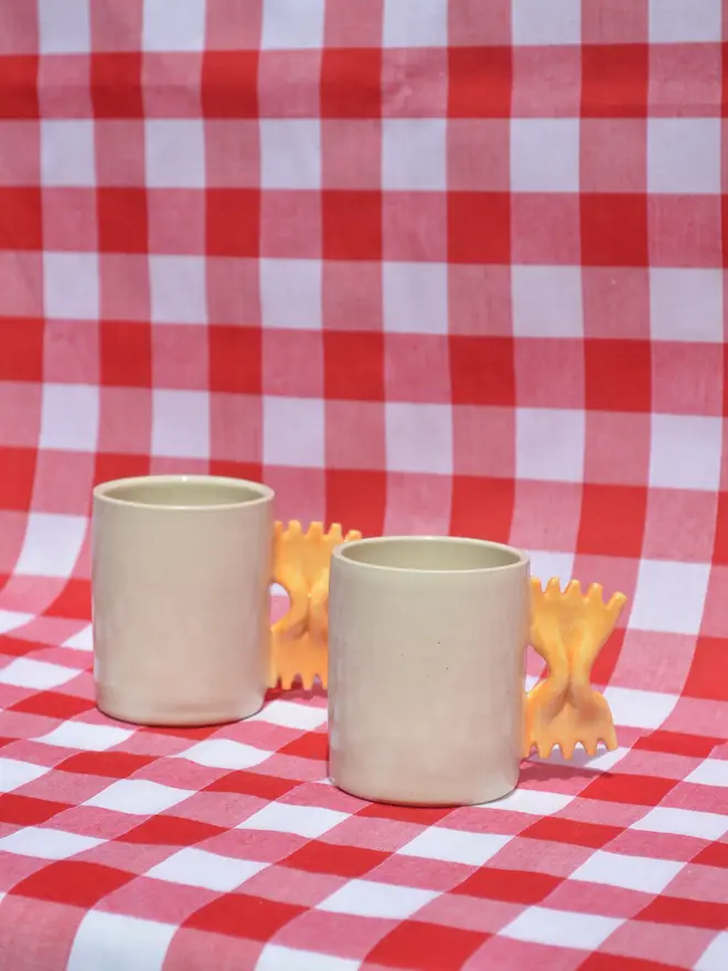 Farfalle Espresso Cup (Straight) Two Side