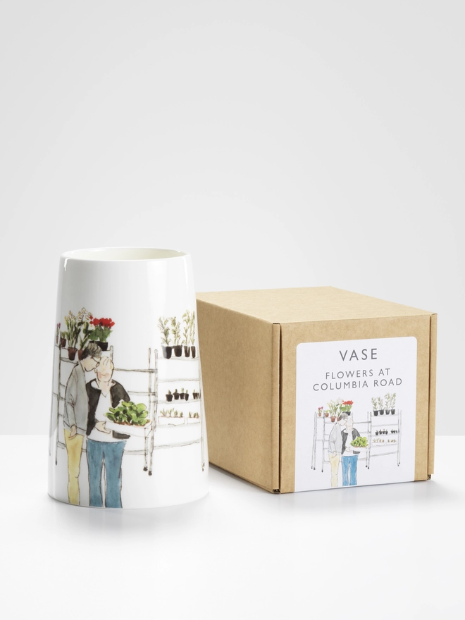 photo of vase and box