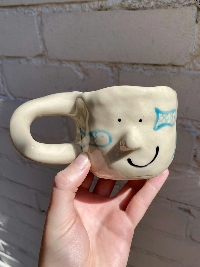 fish mug