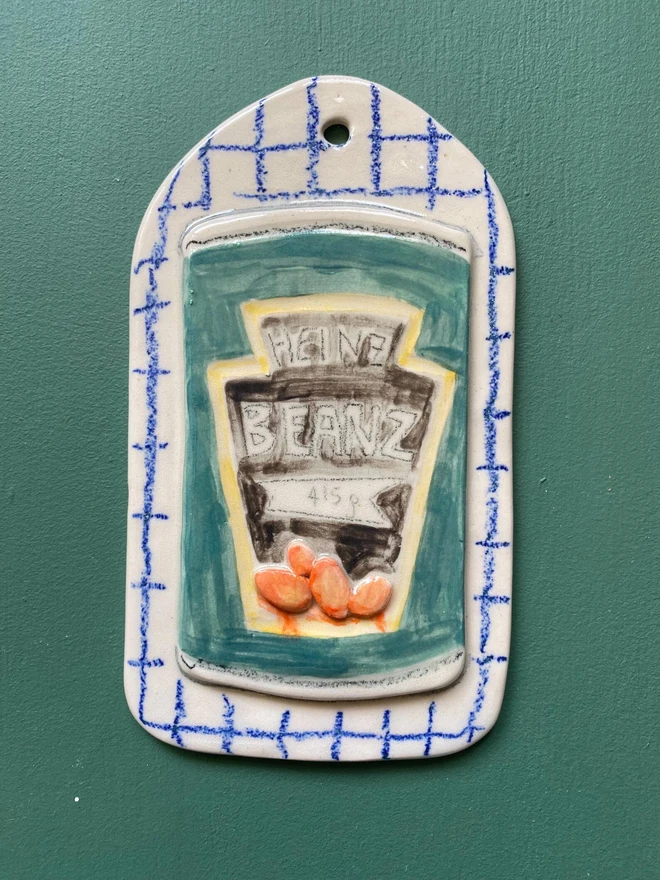 heinz beans ceramic tile