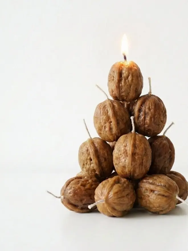 Walnut Candle