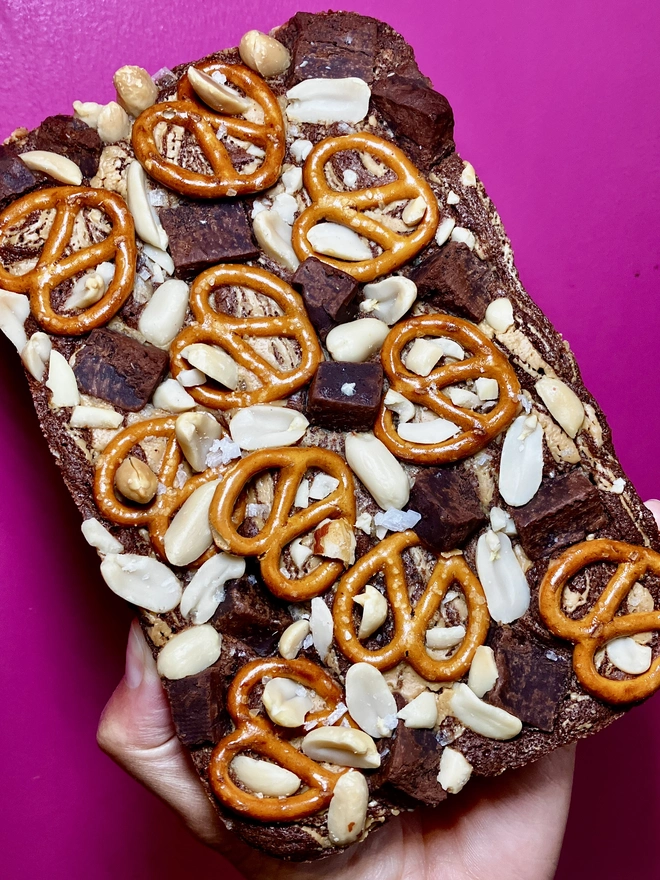 Father's Day Brownie Gift - The G.O.A.T. Slab (The Greatest of all Toppings Slab)