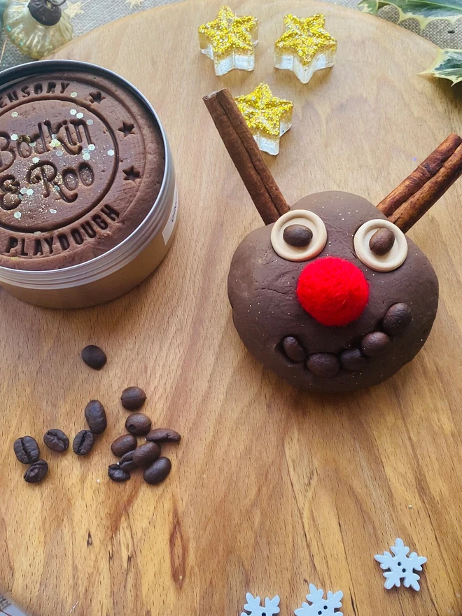 Rudolph Playdough Stocking Filler Kit