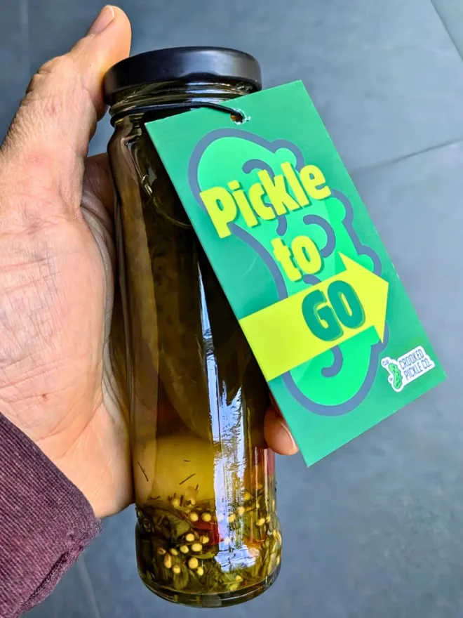 Pickle To Go Jar