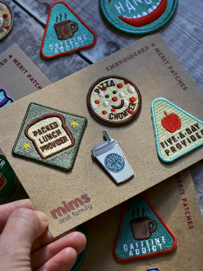 marit patches for foodies - a great christmas stocking present for a food lover