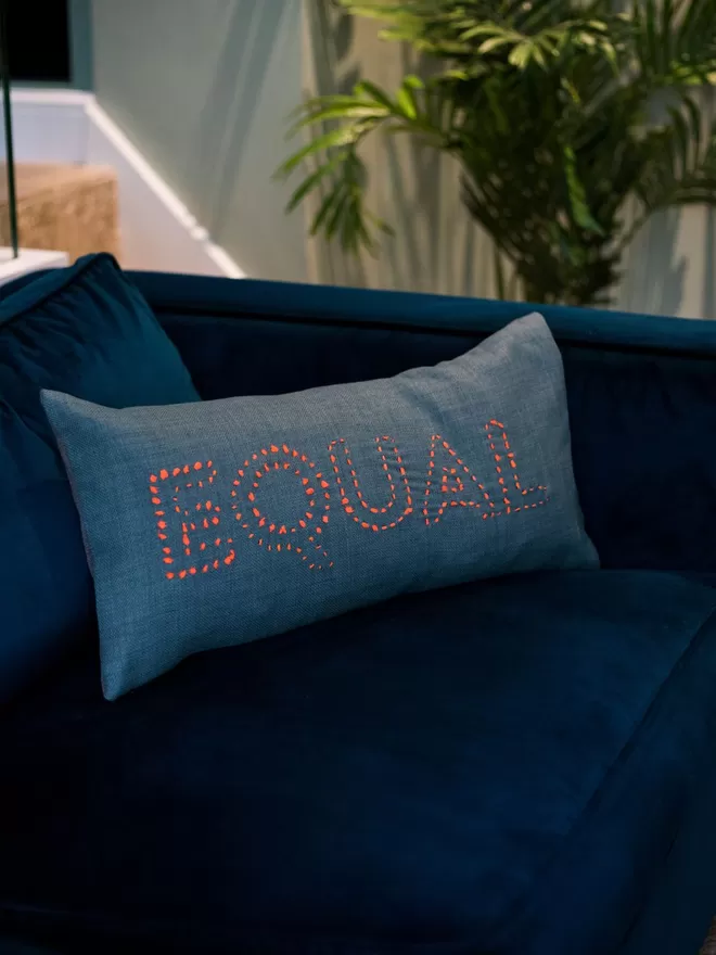 Her Story Cushion - EQUAL
