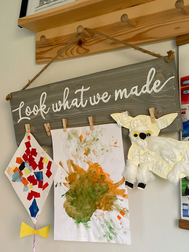 personalised picture display board