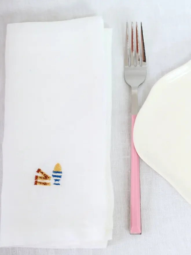 Eggcellent Dippy Eggs Napkin Set