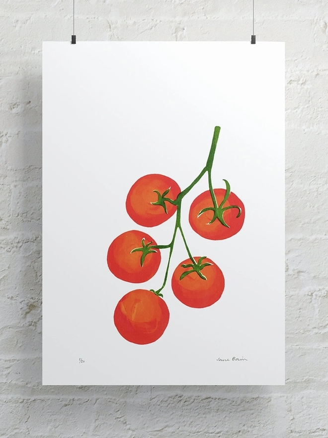 Tomatoes Screenprint