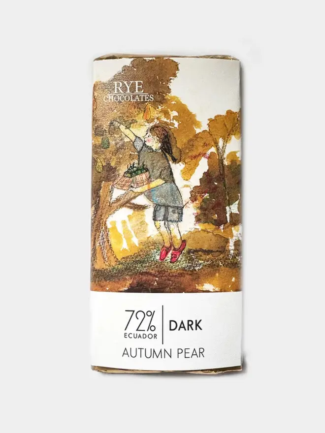 Autumn Chocolate Bar - Rye Chocolates