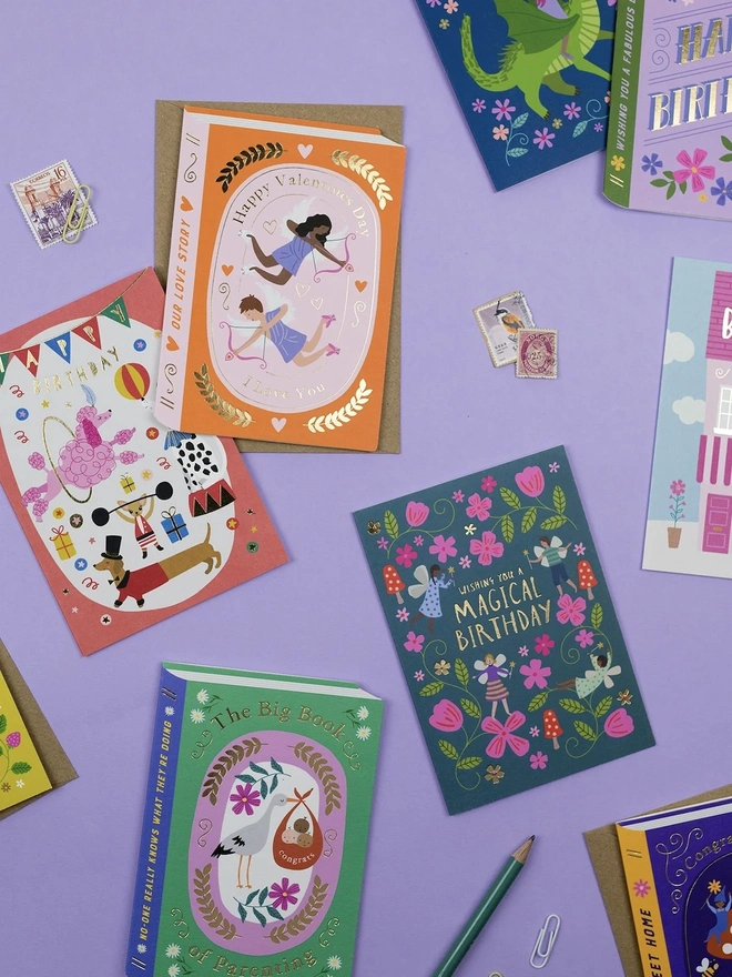 Fairytale Cupid Valentine's Card