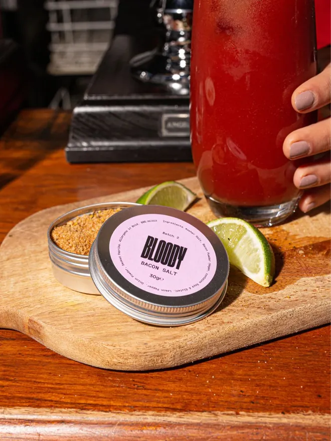 Bacon Flavour Bloody Mary Salt Rim Mix