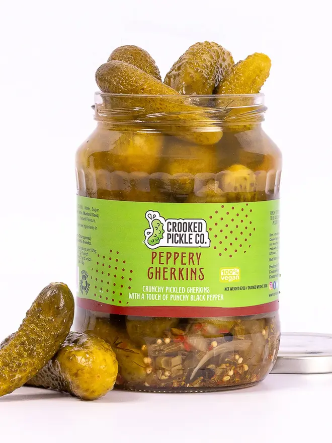 Peppery Gherkins