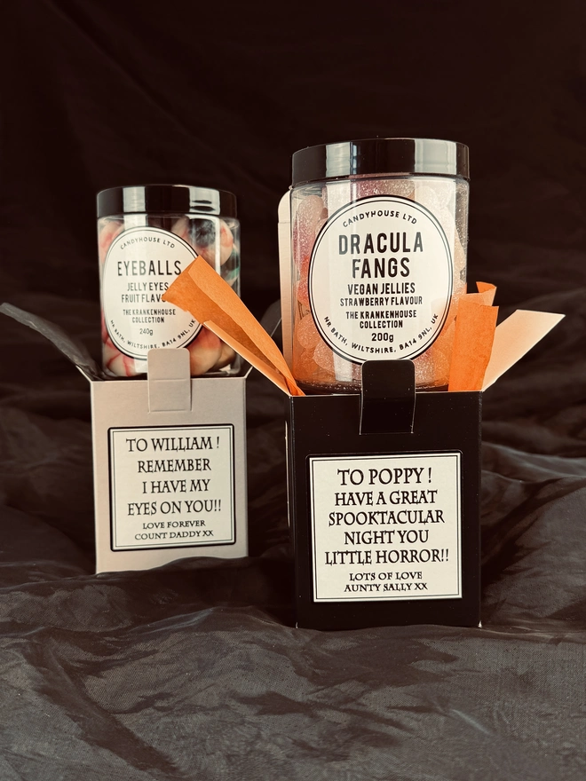 Halloween Dracula Fangs Candyhouse Gift Wrapped