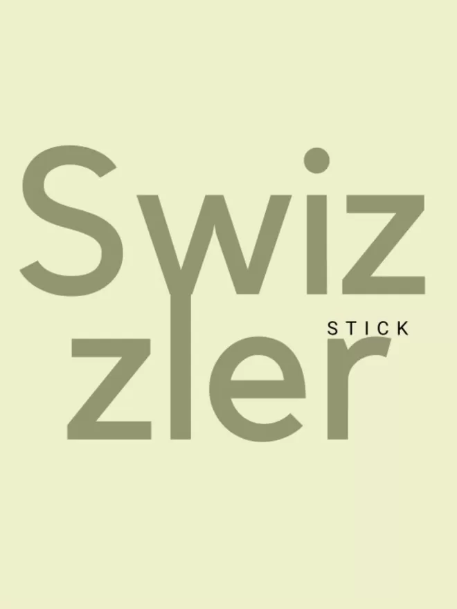 Swizzler logo on green background