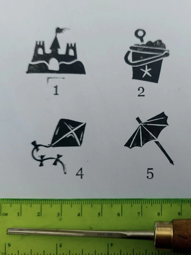 Seaside Ink Stamp