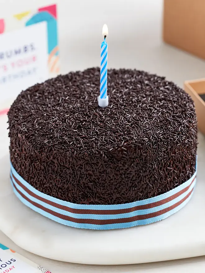 Chocolate & Vermicelli Birthday Cake Gift Box