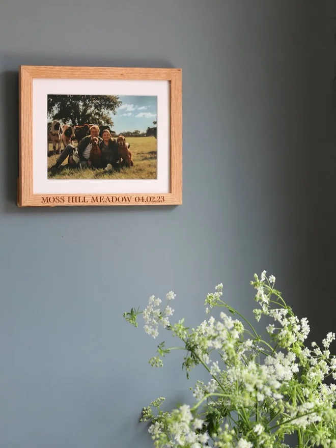 Oak Occasion Photo Frame