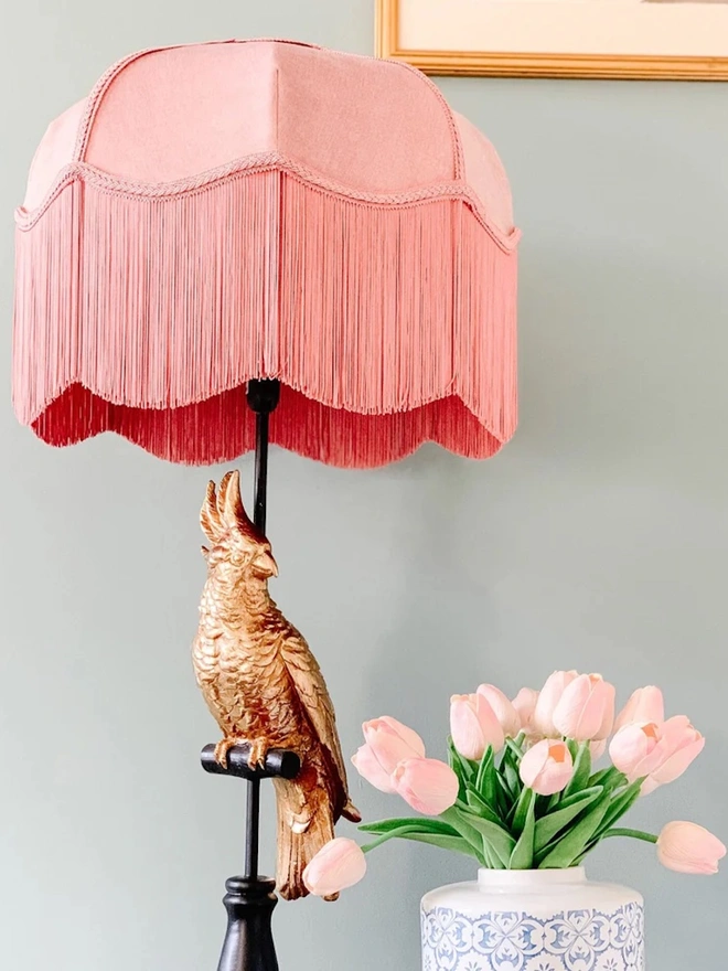 The Lotte Fringed Lampshade