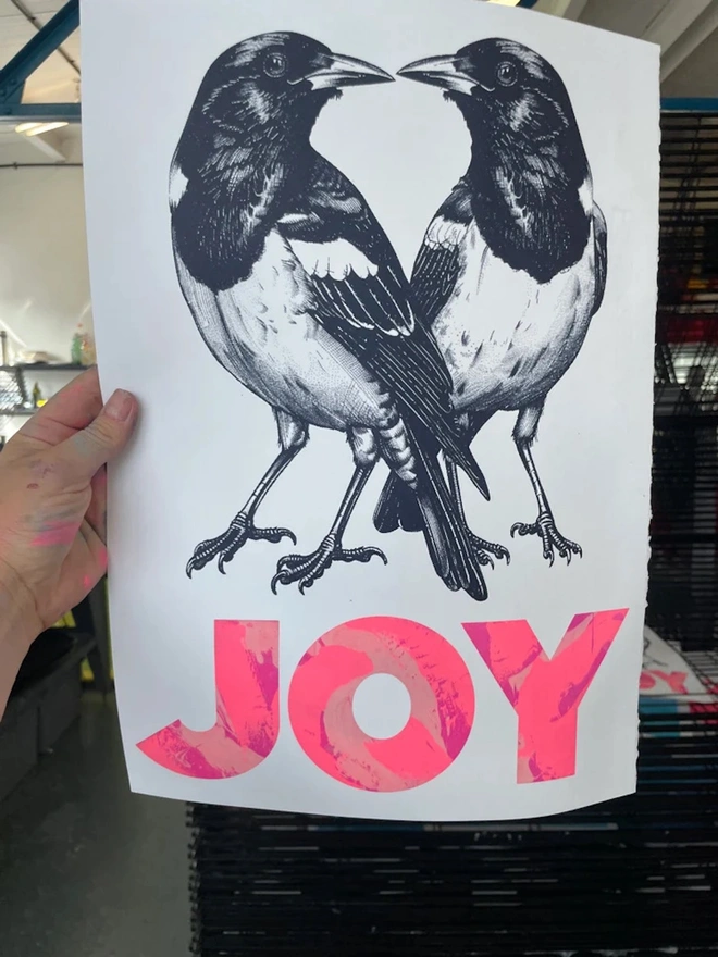 'Joy' Screen Print