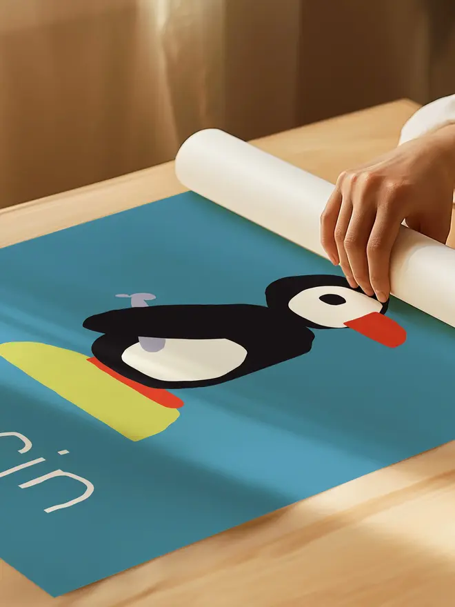 'Puffin' Print