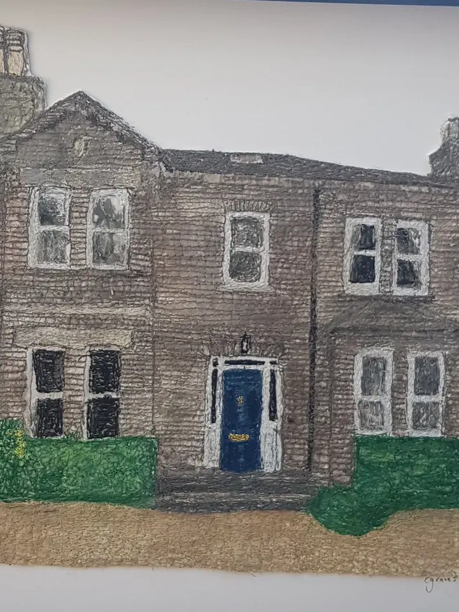 Personalised House Portrait Illustration