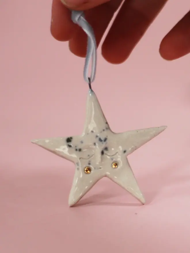 Ceramic Star Decorations