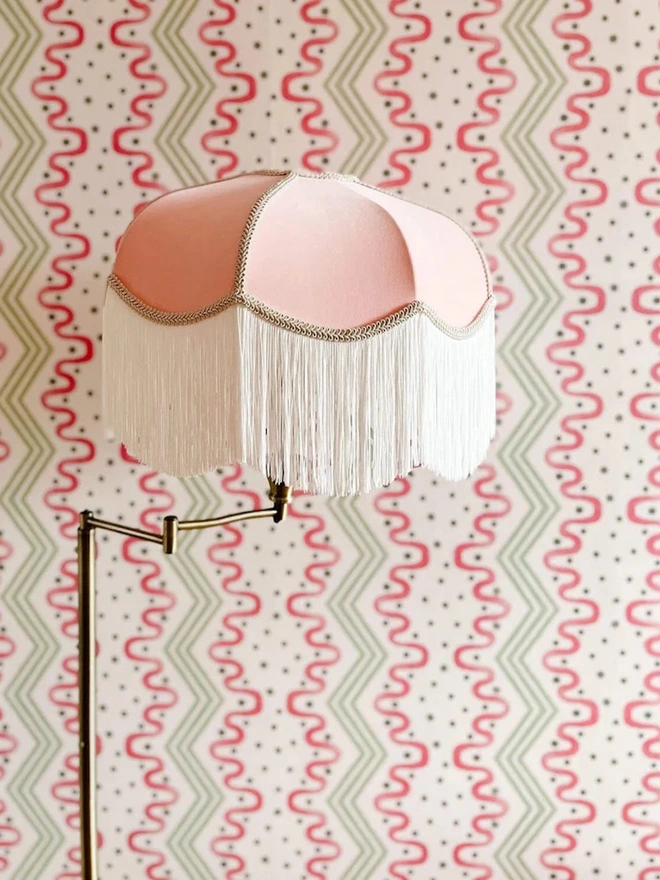 The Darcie Fringed Lampshade