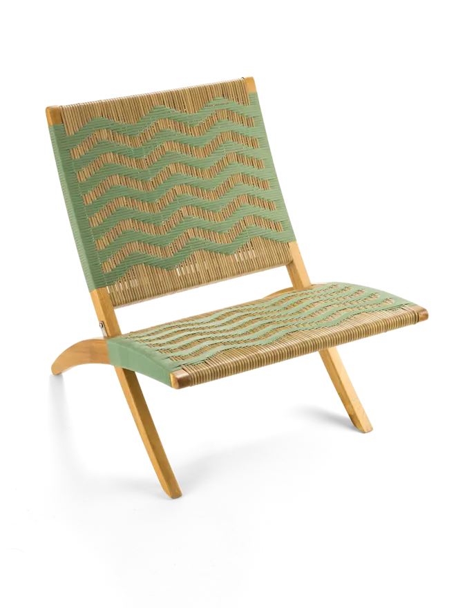 Mineral green lounge chair main image