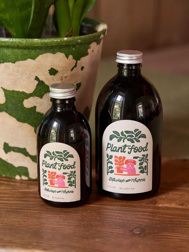 Seaweed Feed, two bottles 
