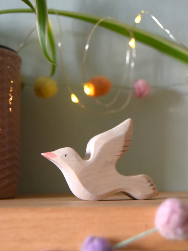  Wooden Dove Toy 