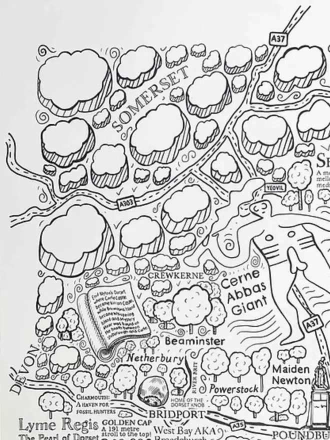 Dorset Poster Wall Art Zoom 1