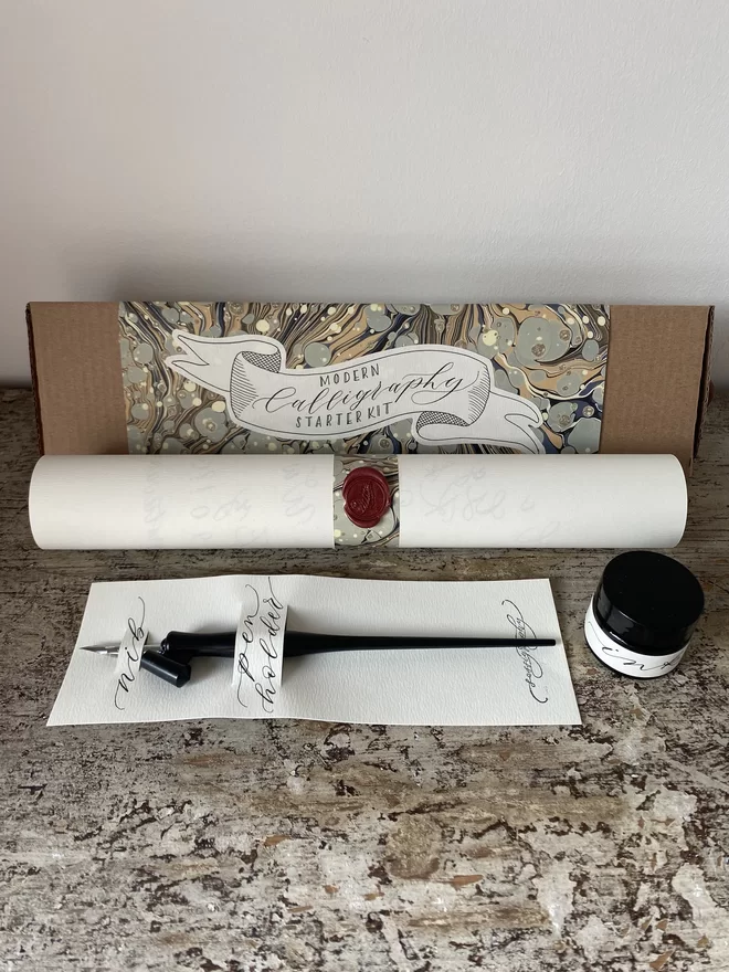 Full calligraphy set