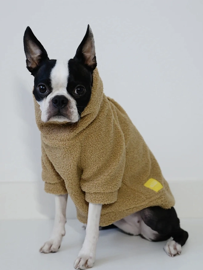 Shiro-Kuro Short Sleeve Dog Jumper - Boa Fleece