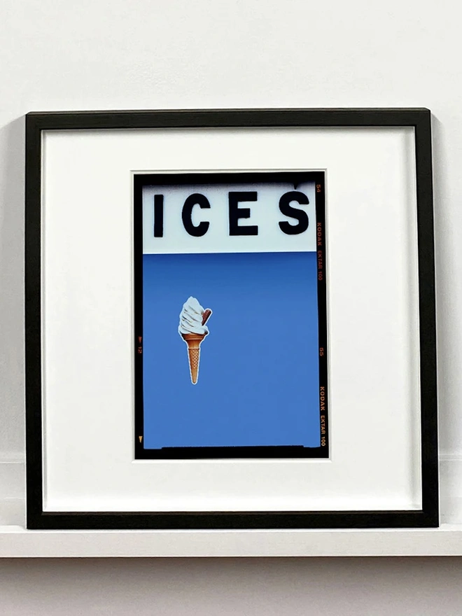 'ICES', Baby Blue, Bexhill on Sea, Colourful Artwork