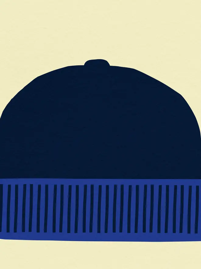 'Beanie' Print