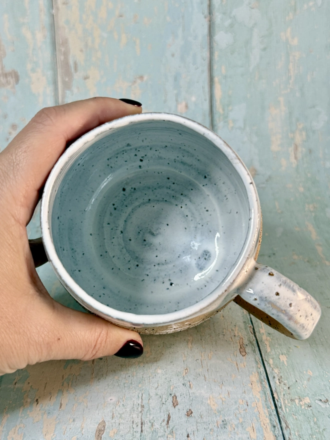 White Christmas Tree Mug