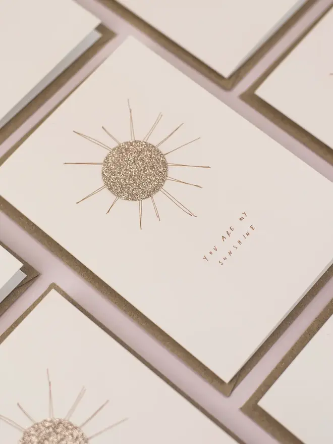 'You Are My Sunshine' Greeting Card 