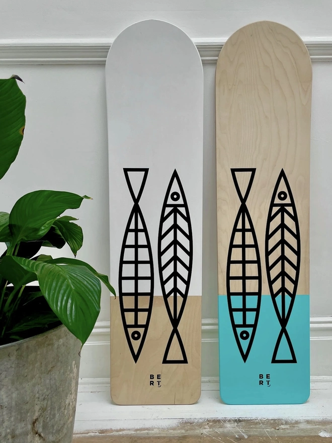 Limited Edition Fine Fish White Bellyboard