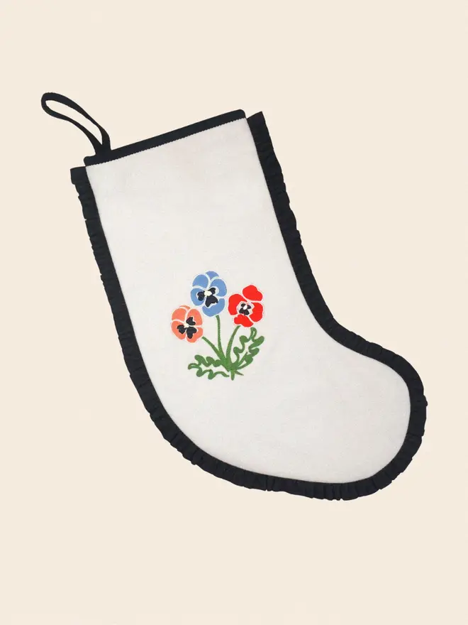 Chainstitch Wool Stocking