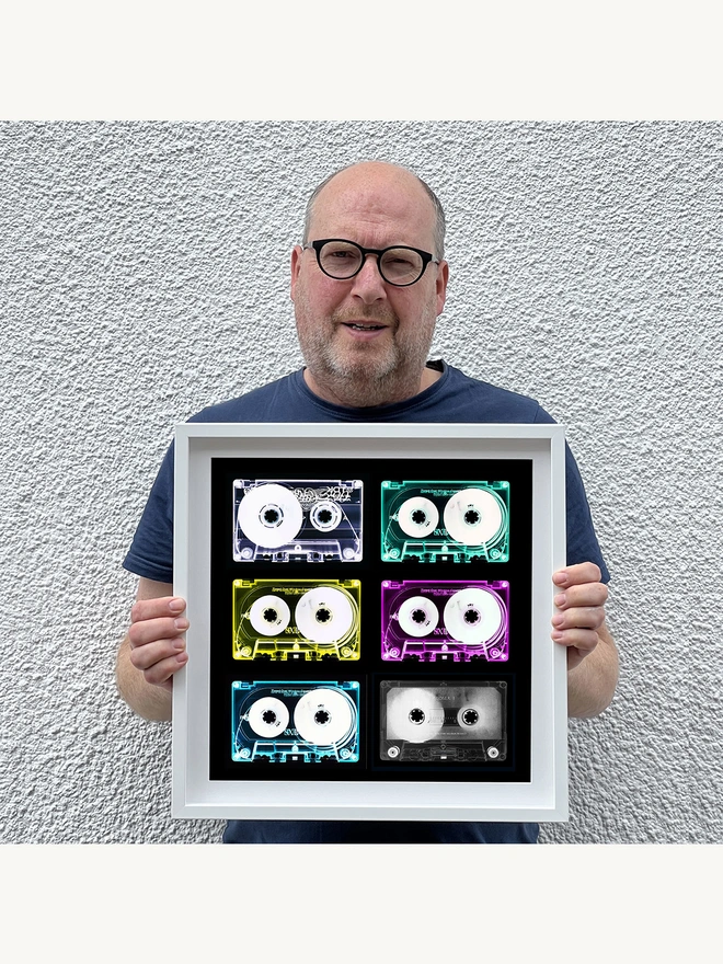 Richard Heeps Tape Collection Pop Art Colour Print