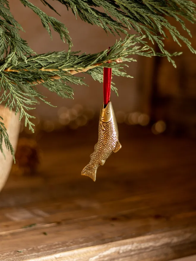 Fish Christmas Tree Decoration