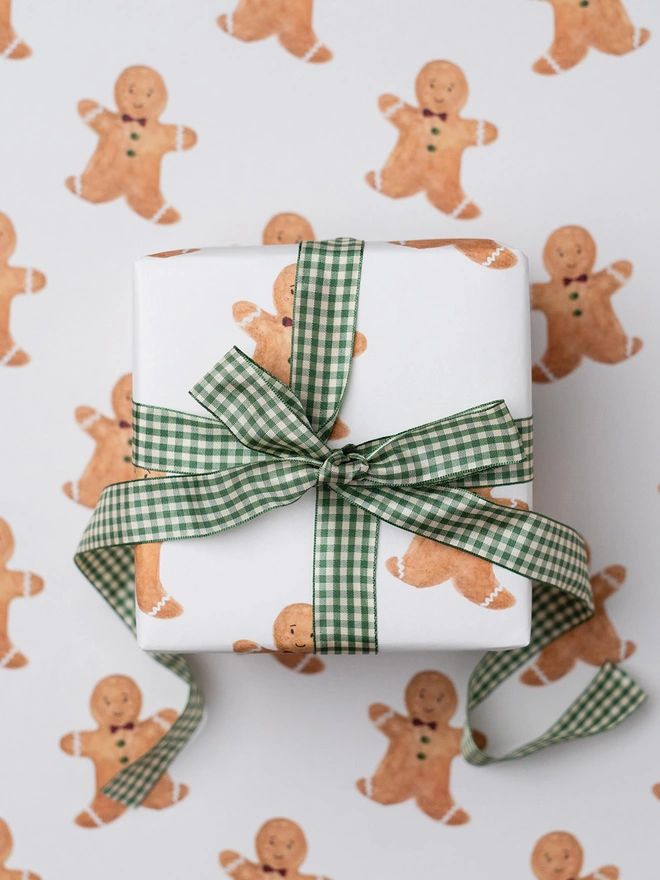 Gingerbread Gift Wrap