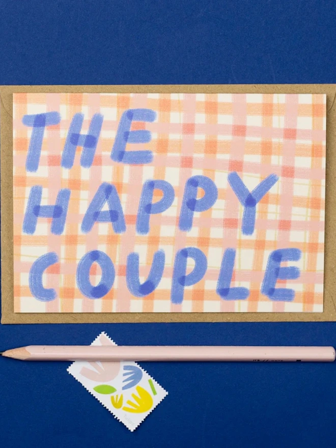 'The Happy Couple' Greeting Card