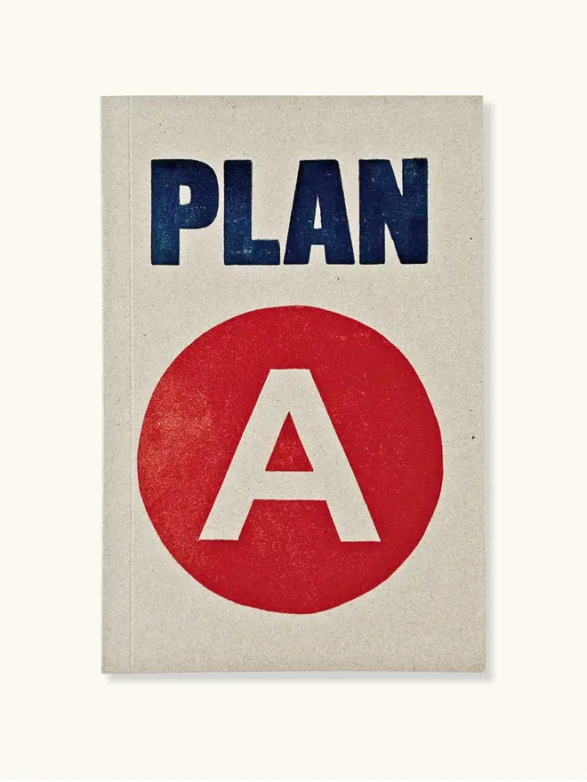 Plan A Lined Notebook