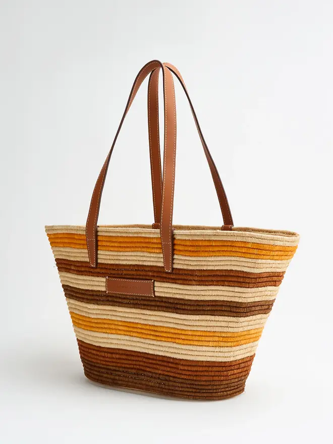 Paloma Palm Leaf Basket