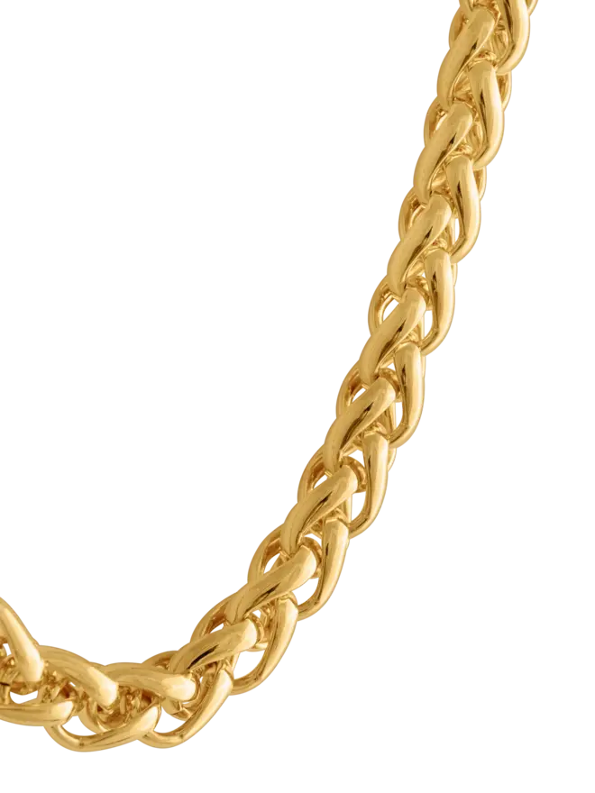 LOEL Gold Rope Chain Necklace