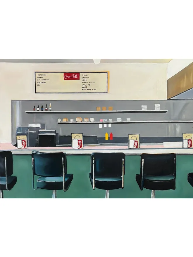 Diner Fine Art Print