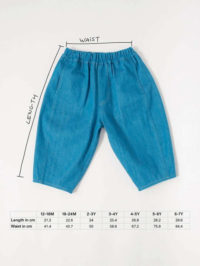 childrens size chart conversion uk