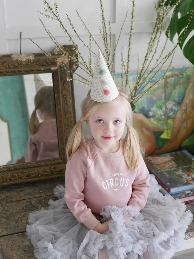 off to join the circus sweatshirt